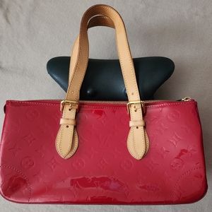 Authentic Louis Vuitton Vernis Rosewood Ave Pomme D'Amour